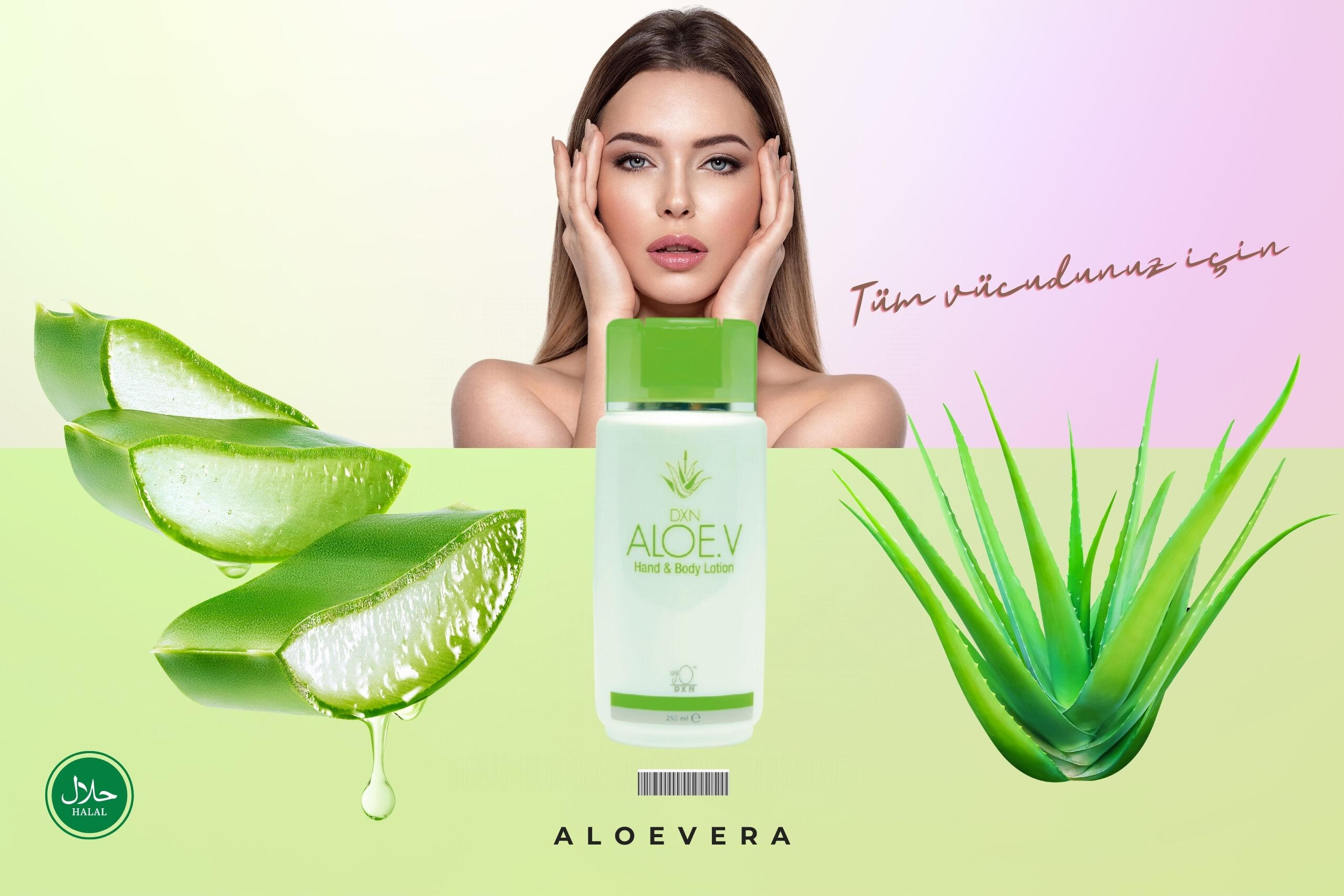 Aloevera tüm vücudunuz için komple bir bakım sağlar
